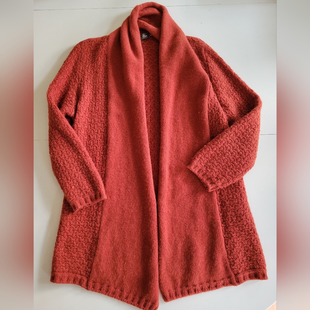 Loro Piana Cashmere Sweater Open Cardigan